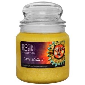 Citrus Fusion Mia Bellas 16 oz Natural Palm Wax Candle